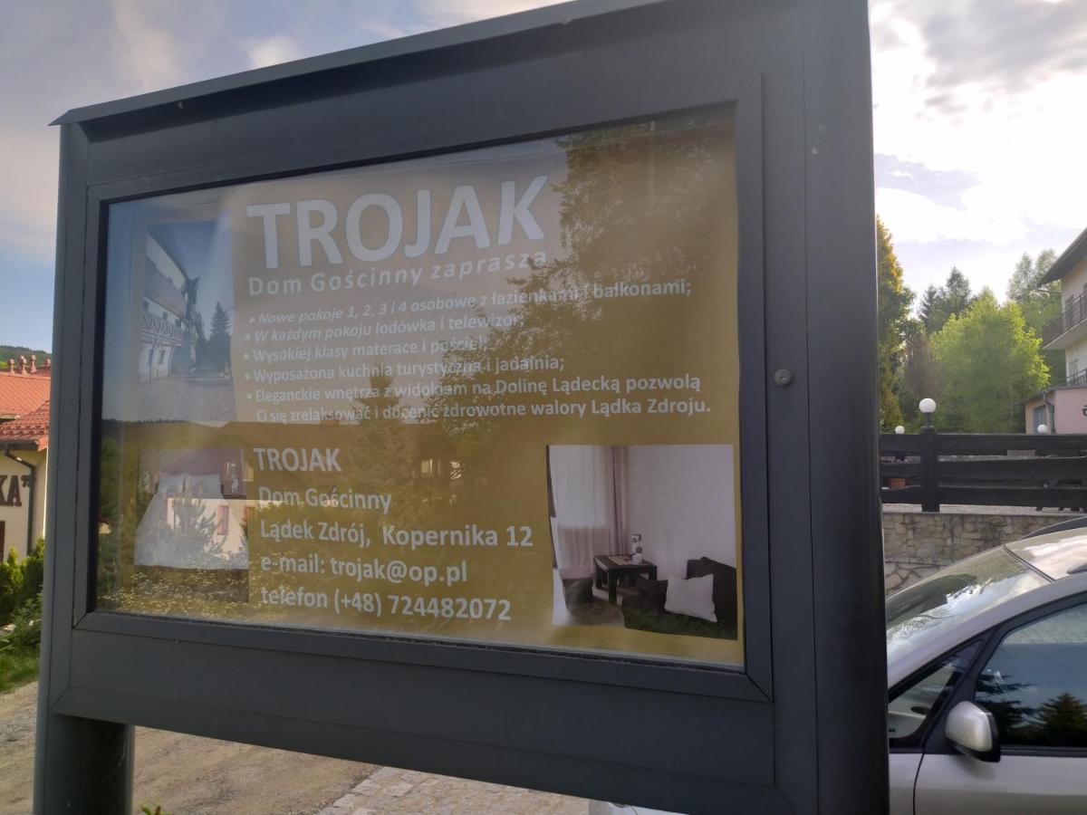 Pensjonat Trojak Ladek-Zdroj Ngoại thất bức ảnh